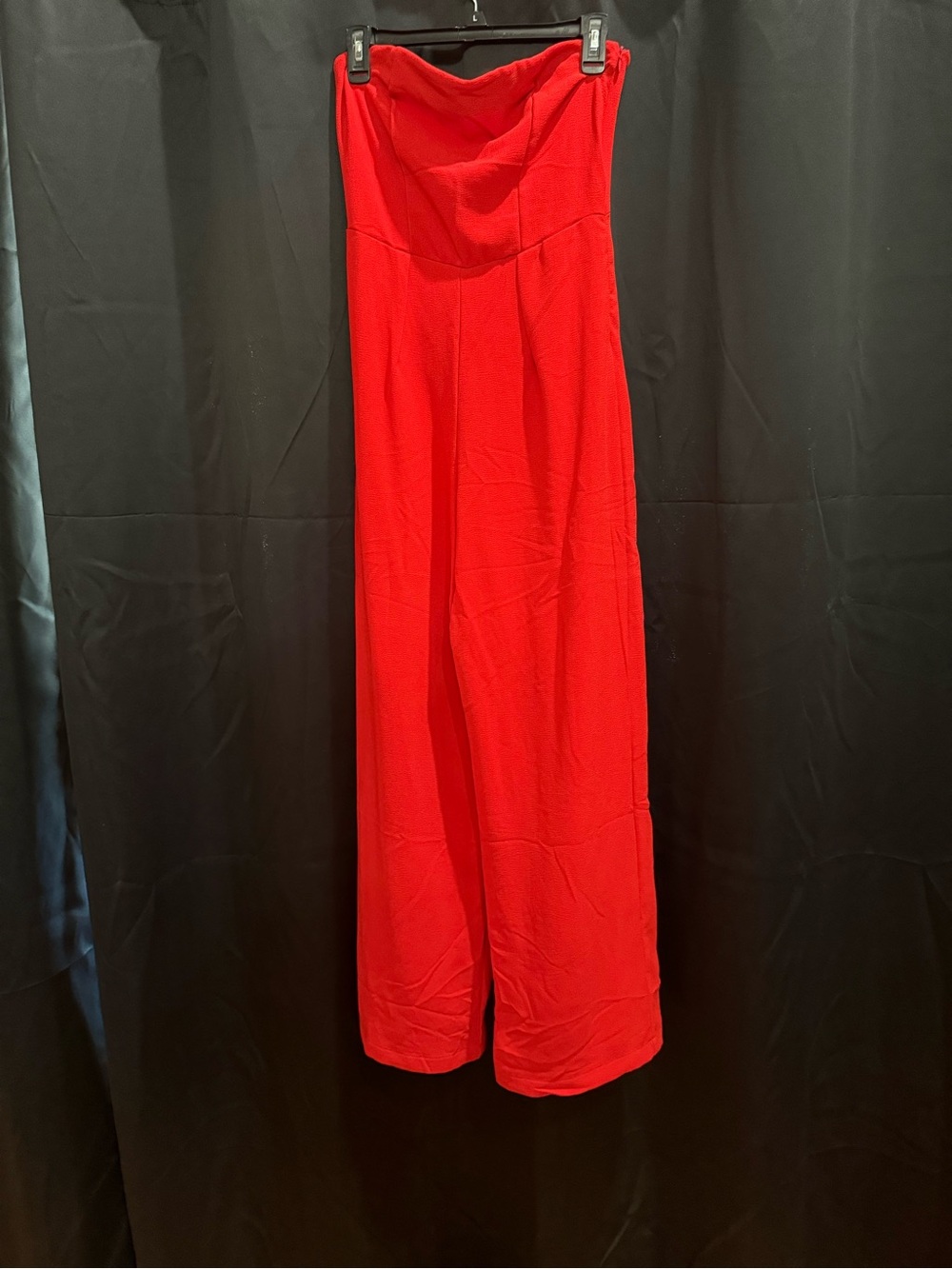 Wild Fable Strapless Wide-Leg Jumpsuit in Red perfect for date night!